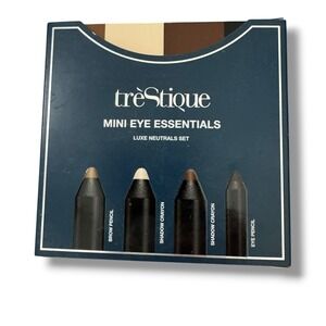 TreStiQue Mini Eye Essentials Luxe Neutrals Set 4pc Womens